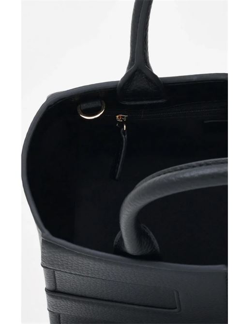 MAXI LOGO BAG ELISABETTA FRANCHI | BS35A56E2110 Nero